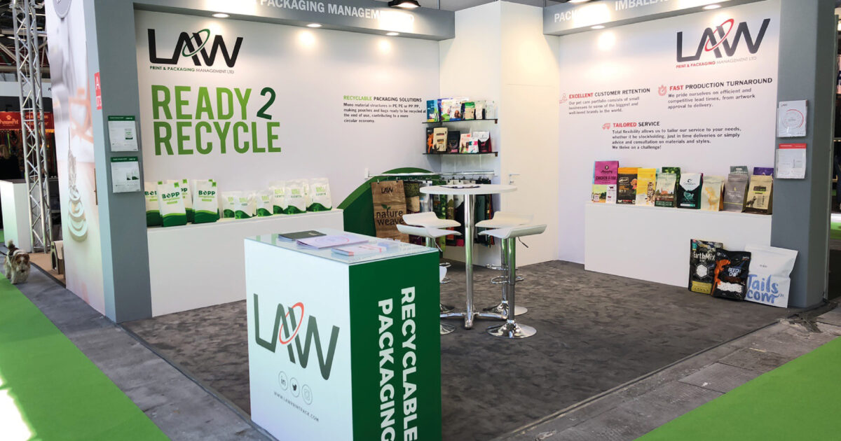 Law Print & Packaging Management Stand for Zoomark 2019